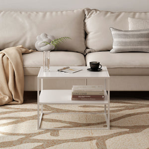 Table basse Solund acier [en.casa]