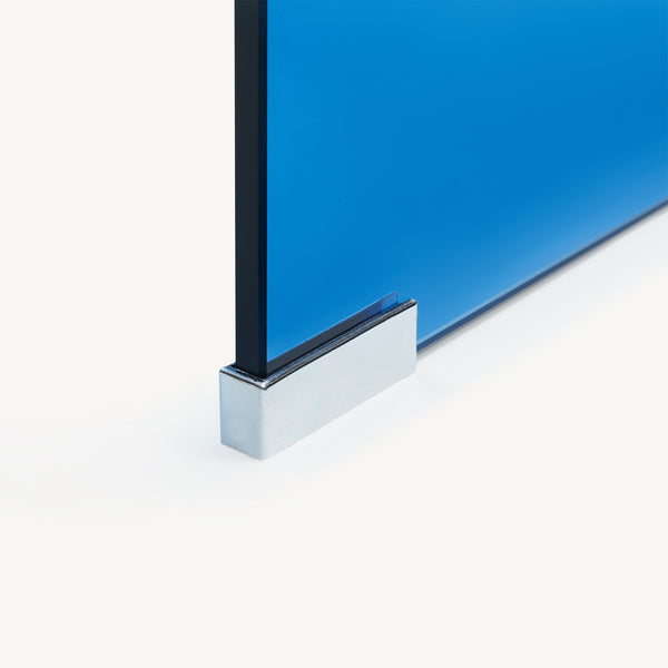 Couchtisch Väsas 90x45x35 cm gehärtetes Glas [en.casa]