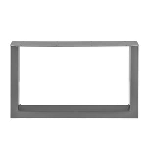 Set de 2 pieds de table Makers Rectangulaire Plusieurs tailles et couleurs [en.casa] 