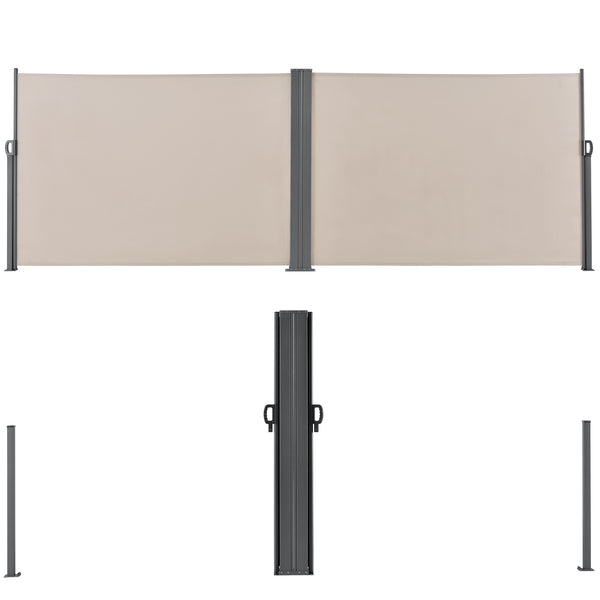 Double Brise-vue Double Pare-soleil Double Garde-vue [pro.tec]