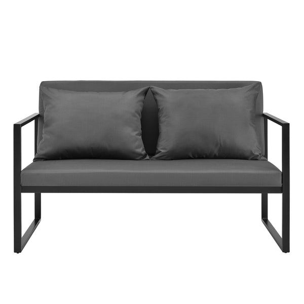 Ensemble de Jardin Lerum Set Extérieur Table Basse Chaises Canapé [casa.pro]