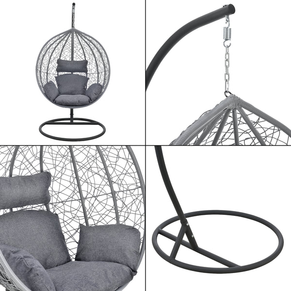 Hängesessel Capileira 1-Sitzer versch. Farben en.casa