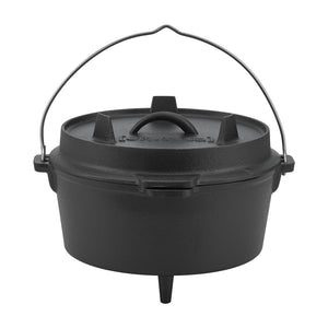 Forno Olandese 'Enkhuizen' in Ghisa - Capienza Varia - Pentola e Padella a Tre Piedi [en.casa] 