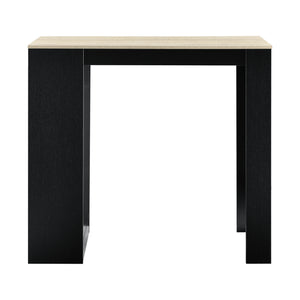 Bancone Tavolo Alto da Bar Kouvola con 3 Scomparti Aperti 110x50x103 cm - Vari Colori [en.casa]