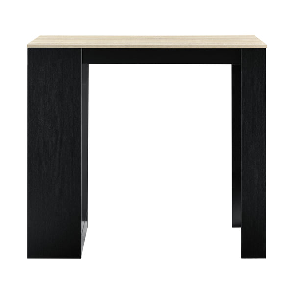 Bancone Tavolo Alto da Bar Kouvola con 3 Scomparti Aperti 110x50x103 cm - Vari Colori [en.casa]