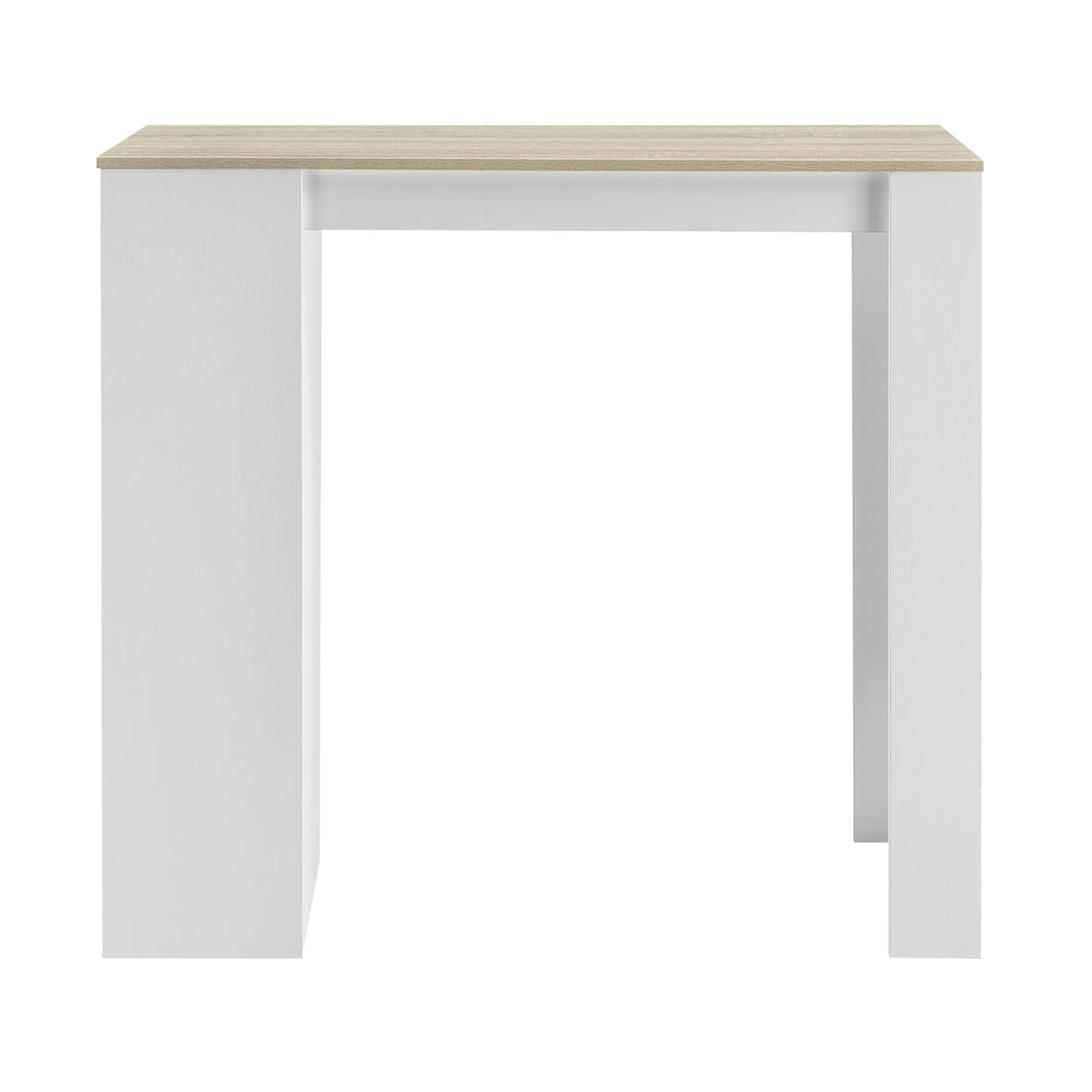 Table de bar Kouvola avec 3 compartiments 110x50x103 cm en différentes couleurs [en.casa] - premiumXL