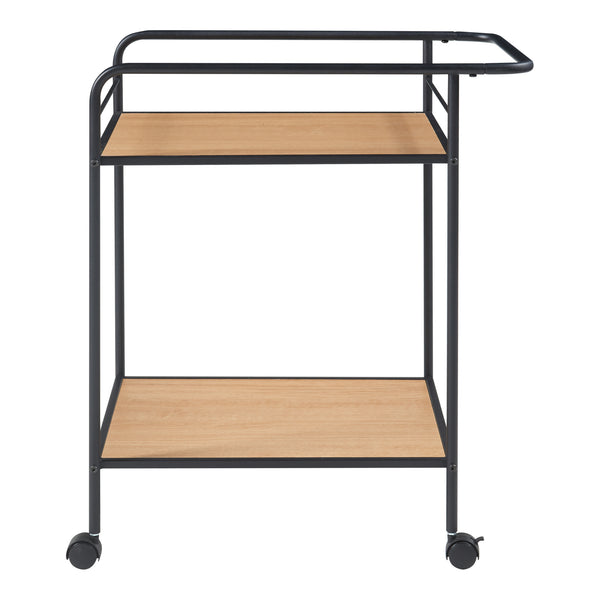 Chariot de service Hole avec 2 étagères 72 x 62 x 45 cm [en.casa]