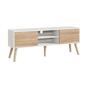 Mobile Porta TV Eskilstuna a 2 Ante e Ripiani 120 x 30 x 47 cm [en.casa]