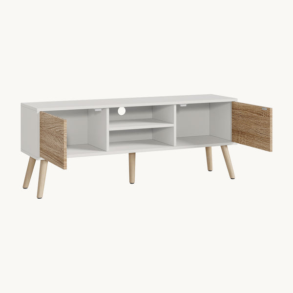 Mobile Porta TV Eskilstuna a 2 Ante e Ripiani 120 x 30 x 47 cm [en.casa]