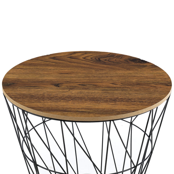 Set de 2 Tables Gigognes Codogno Plusieurs Tailles [en.casa]