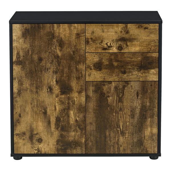 Comò Paarl con 2 Ante e 2 Cassetti 74x79x36 cm [en.casa] 