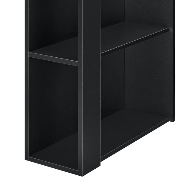 Bartisch Danderyd 120x60x106 cm mit 3 Ablagefächern [en.casa]