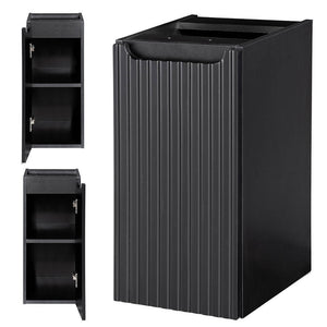 Mobile Sottolavabo da Parete NEWPORT con Cassetti e Armadietto [en.casa]