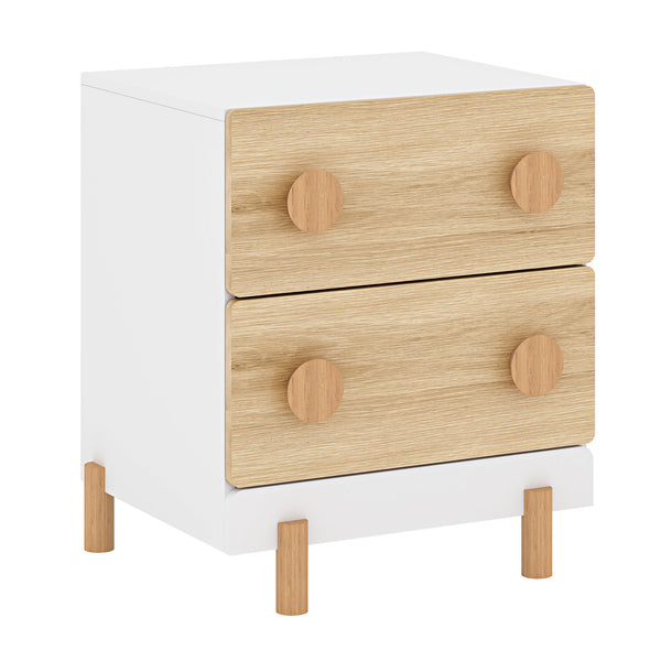 Comodino per Cameretta Vaarentaa 47x40x35 cm [en.casa]