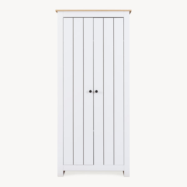 Armadio per Guardaroba Trorjam con Barra Appendiabiti e Scomparti 175 x 80 x 52 cm [en.casa]