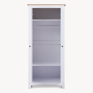 Armadio per Guardaroba Trorjam con Barra Appendiabiti e Scomparti 175 x 80 x 52 cm [en.casa]