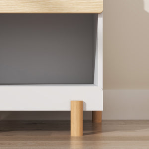 Comodino per Cameretta Vaarentaa 47x40x35 cm [en.casa]