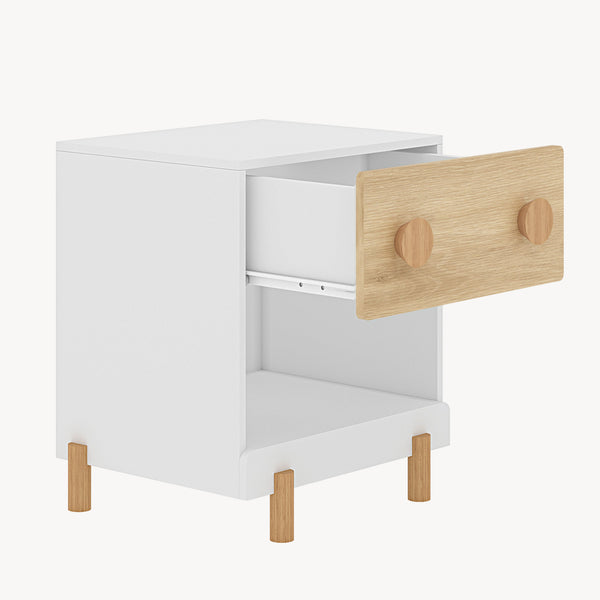 Comodino per Cameretta Vaarentaa 47x40x35 cm [en.casa]