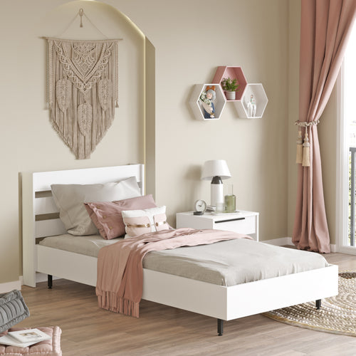 Lit simple Vesanto 100 x 200 cm [en.casa]