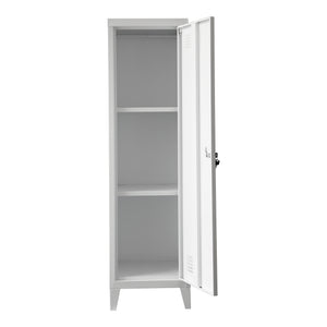 Armoire à casier Kurikka métallique vérouillable 137 x 38 x 38 cm [en.casa]