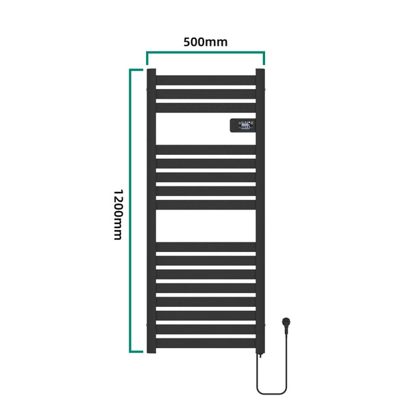 Scaldasalviette Elettrico Ringebu 120 x 50 cm 500 W - Vari Colori pro.tec