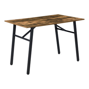Esstisch Flatanger 110x70x75cm für 4 Personen Dunkler Holzton [en.casa]
