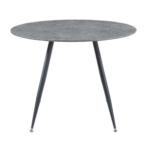 Esstisch Fitjar Beton-Optik in versch. Größen [en.casa]