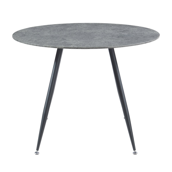 Esstisch Fitjar Beton-Optik in versch. Größen [en.casa]
