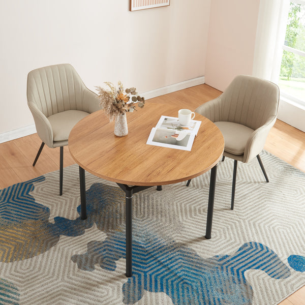 Tavolo da Sala Pranzo Hemnes Effetto Rovere - Varie Misure [en.casa] 