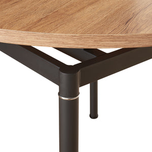 Tavolo da Sala Pranzo Hemnes Effetto Rovere - Varie Misure [en.casa] 