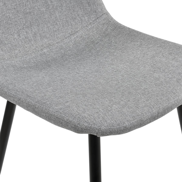 Essgruppe Vihti (Set 5-tlg) 120x70 cm Grau [en.casa]