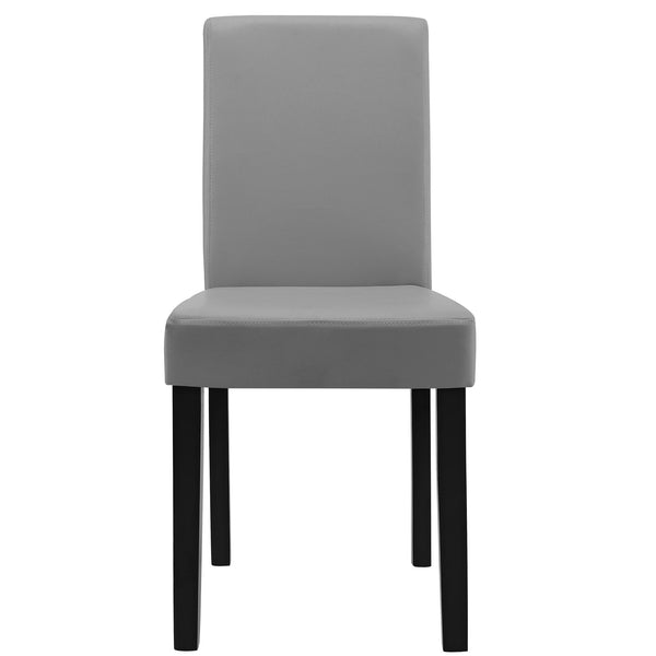 Set Pranzo con Tavolo 140x90 cm e 6 Sedie in Similpelle [en.casa] 