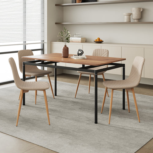 Ensemble de salle à manger Hemnes pour 4 personnes [en.casa] 