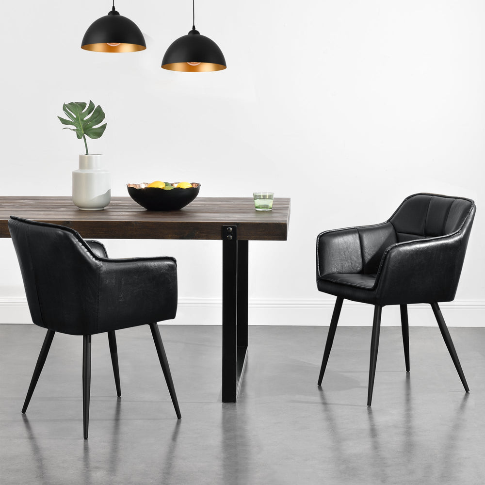 Chaise de salle à manger Birmingham [en.casa] - premiumXL