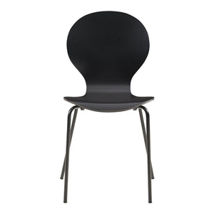 Set di 4 Sedie da Sala Etne Impilabili [en.casa] 