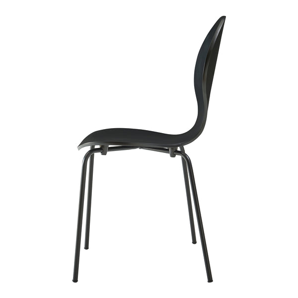 Set di 4 Sedie da Sala Etne Impilabili [en.casa] 