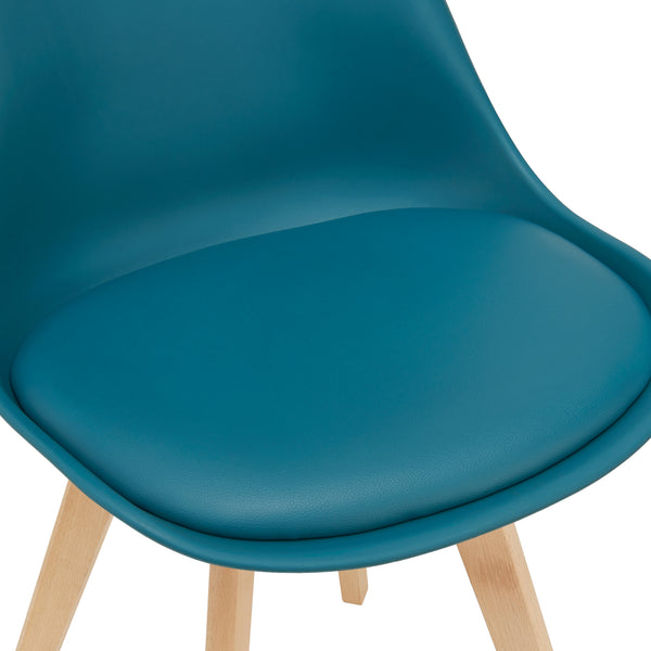Lot de 2 chaises de salle à manger Fläten [en.casa] 