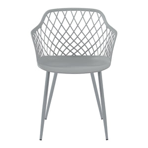 Set Kangasniemi di 2 Sedie da Sala Schienale a Rete - Vari Colori [en.casa] 