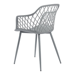 Set Kangasniemi di 2 Sedie da Sala Schienale a Rete - Vari Colori [en.casa] 