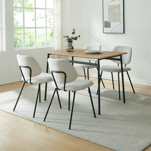 Lot de chaises de salle à manger Köma [en.casa] 