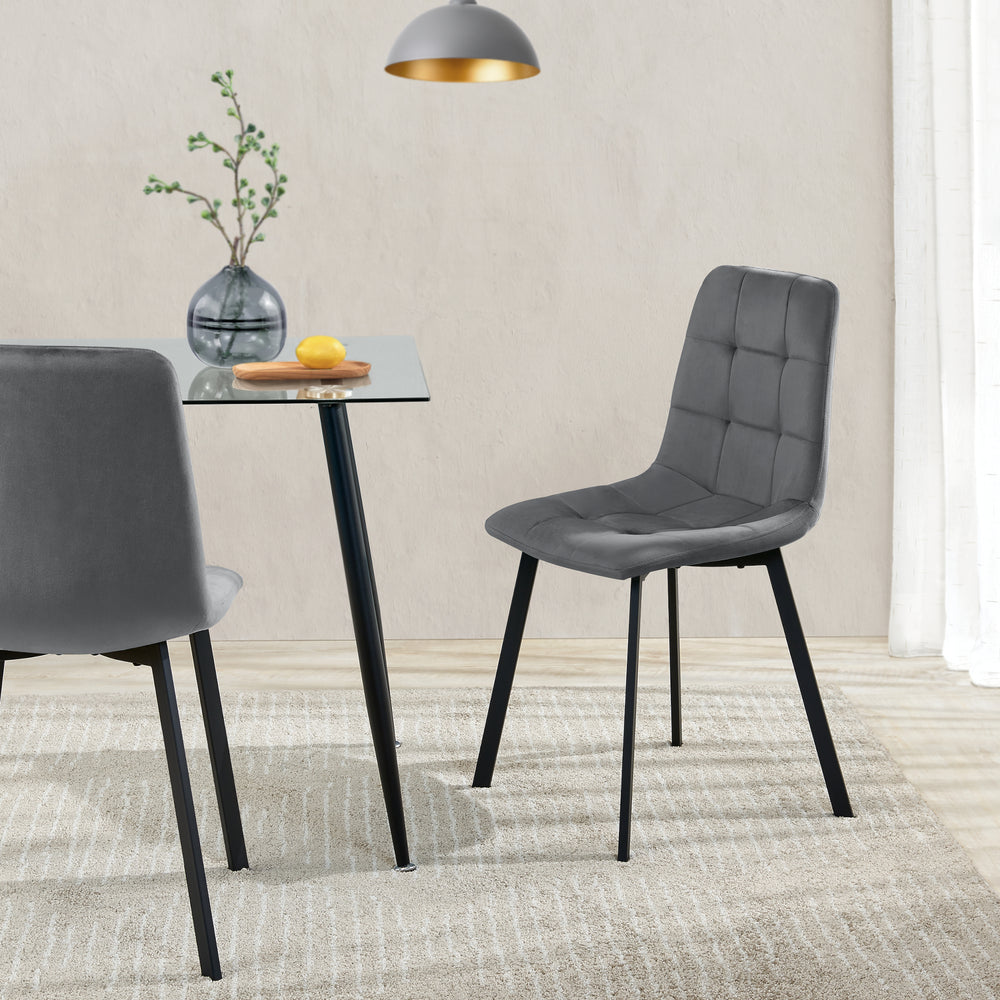 Sedia da pranzo Lexnitz set da 2 in diversi colori [en.casa] - premiumXL