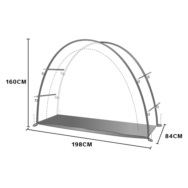 Tenda Bergendal per 2 Biciclette pro.tec 