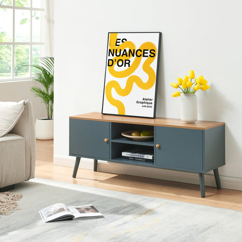 Meuble TV Reyljand 120 x 35 x 50 cm [en.casa]