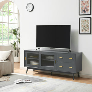 Meuble TV Susa 160 x 40 x 65 cm [en.casa]