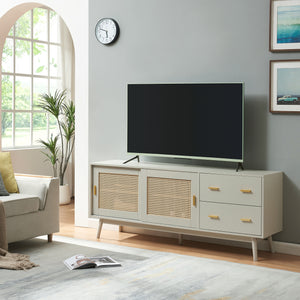Meuble TV Susa 160 x 40 x 65 cm [en.casa]