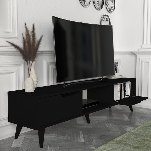 Fernsehschrank Kullila 160x35x40 cm [en.casa]
