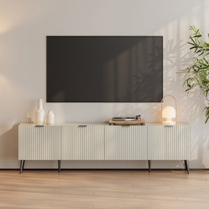 Mobile Porta TV Nand con Ante Decorative [en.casa]