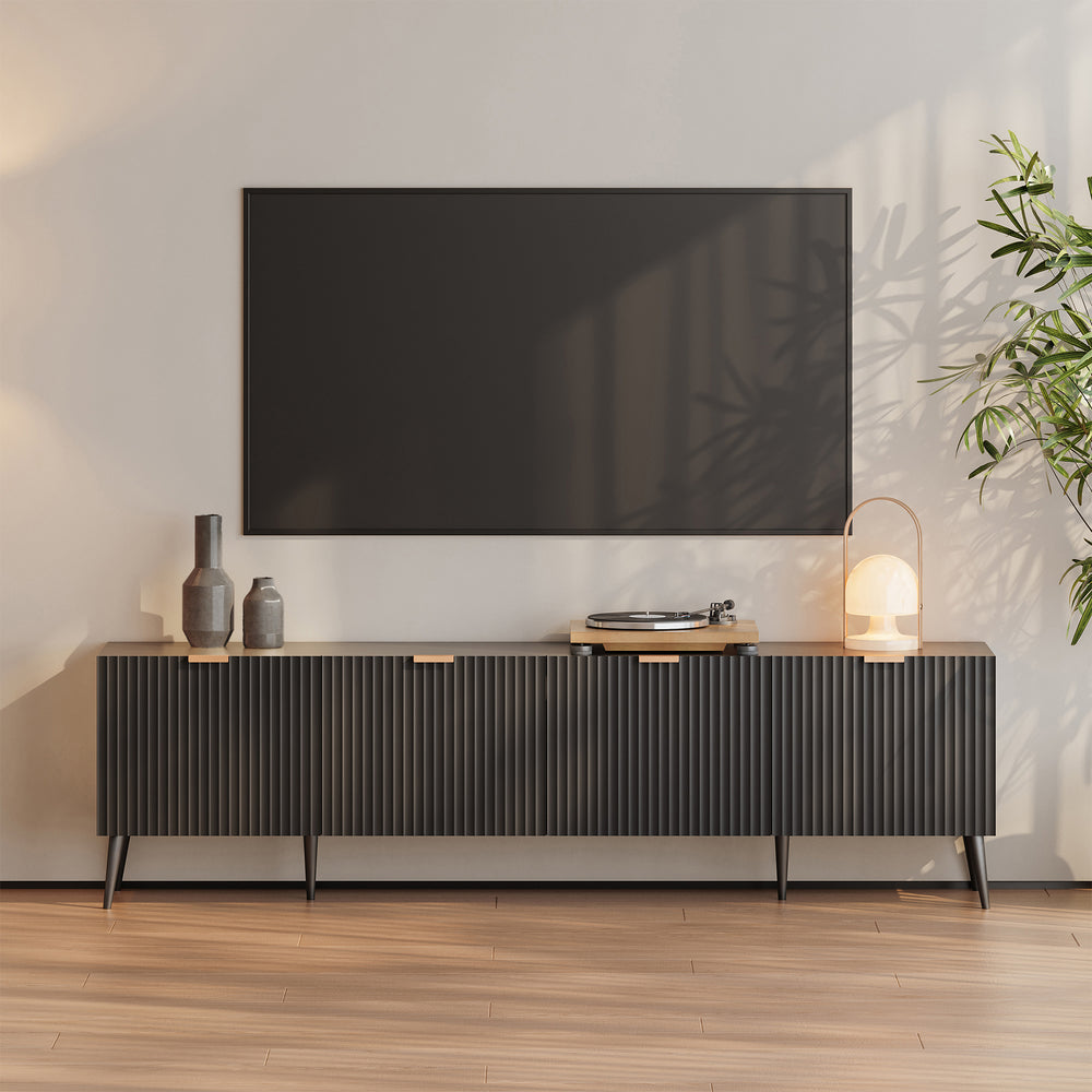 Mobile Porta TV Nand con Ante Decorative [en.casa]