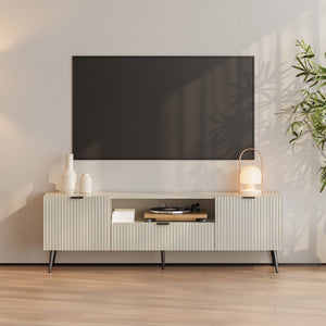 Mobile Porta TV Nand con Ante Decorative [en.casa]