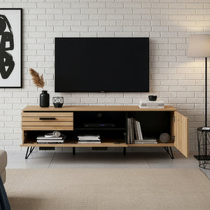 Fernsehschrank Noppen [en.casa]